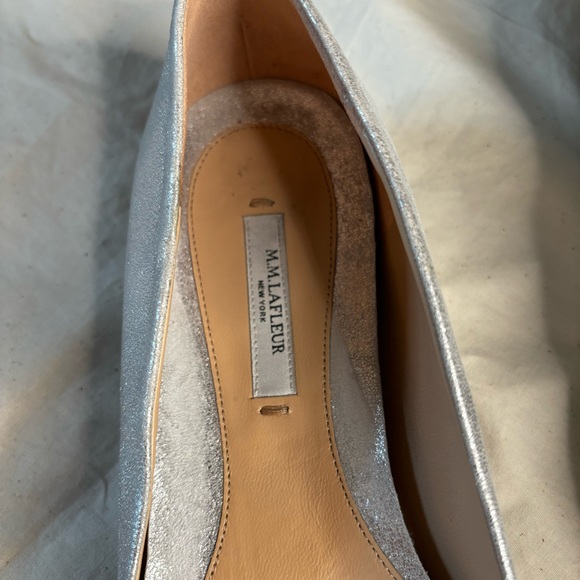 MM Lafleur Metallic Sicer Pointer Flats Size 9/40 - Picture 3 of 9